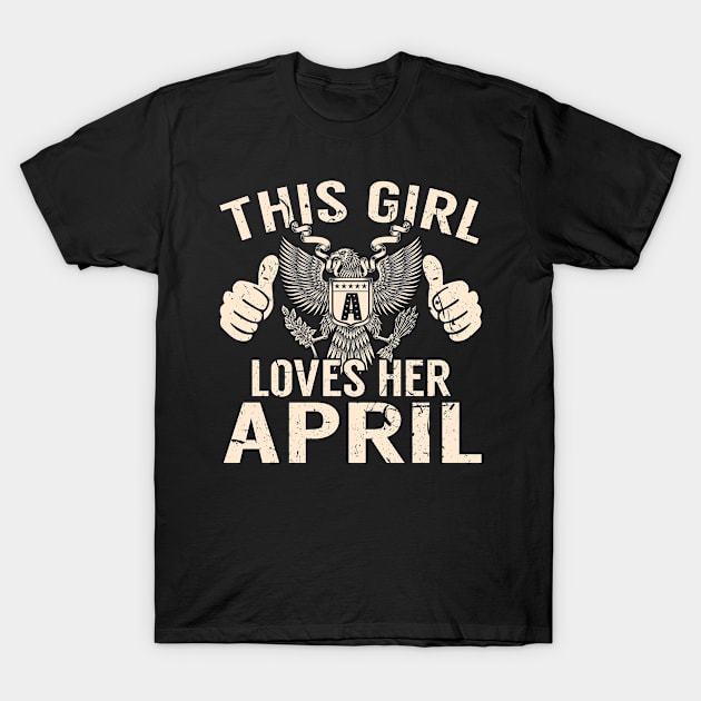 APRIL T-Shirt by Jeffrey19988